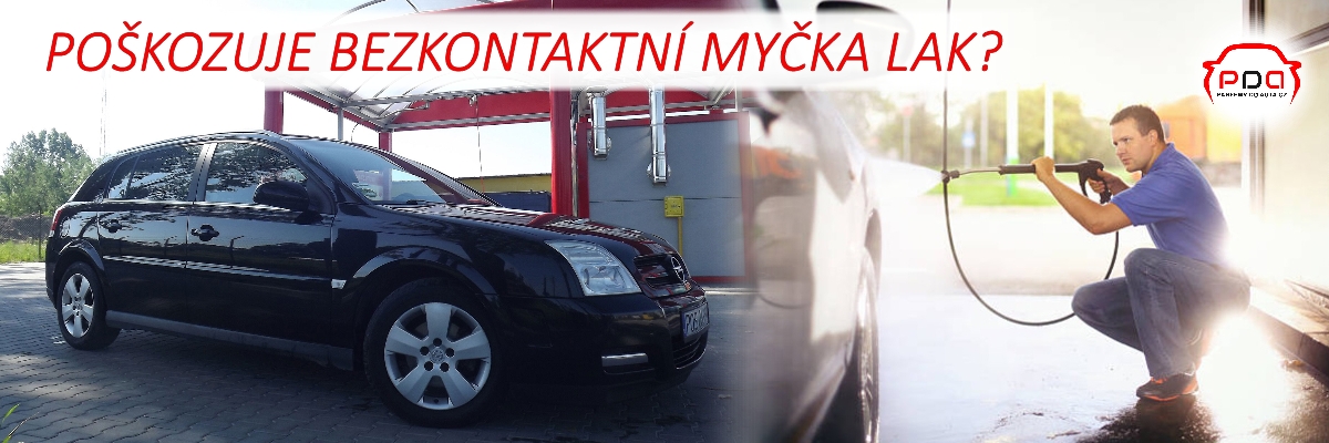 Poškozuje bezkontaktní myčka lak automobilu - článek